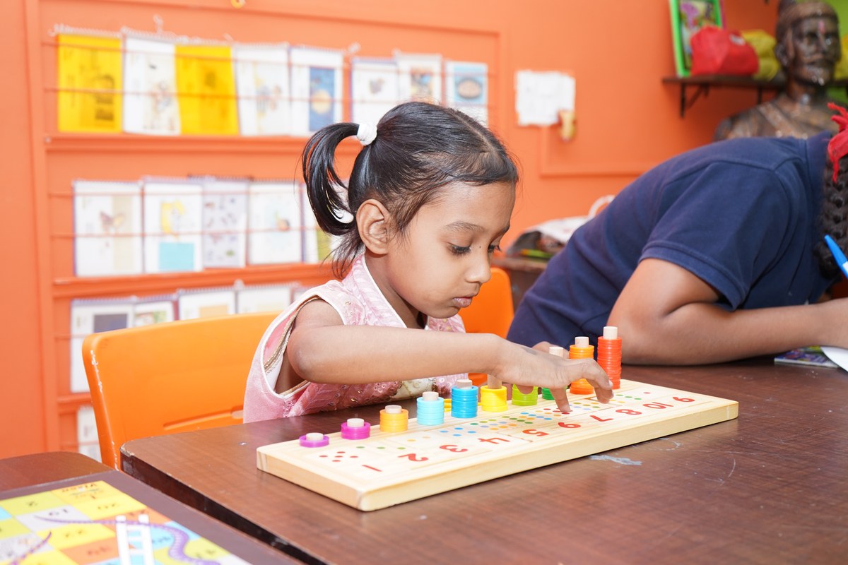 Child-friendly ECCE learning environment